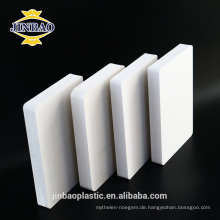 JINBAO UV-anti 3mm 4x8ft weiß PVC celuca / forex PVC-Schaum Blatt